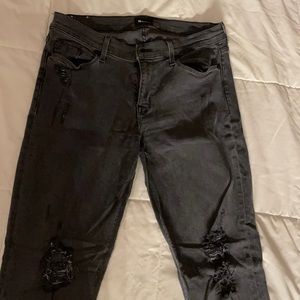 Hudson dark gray jeans